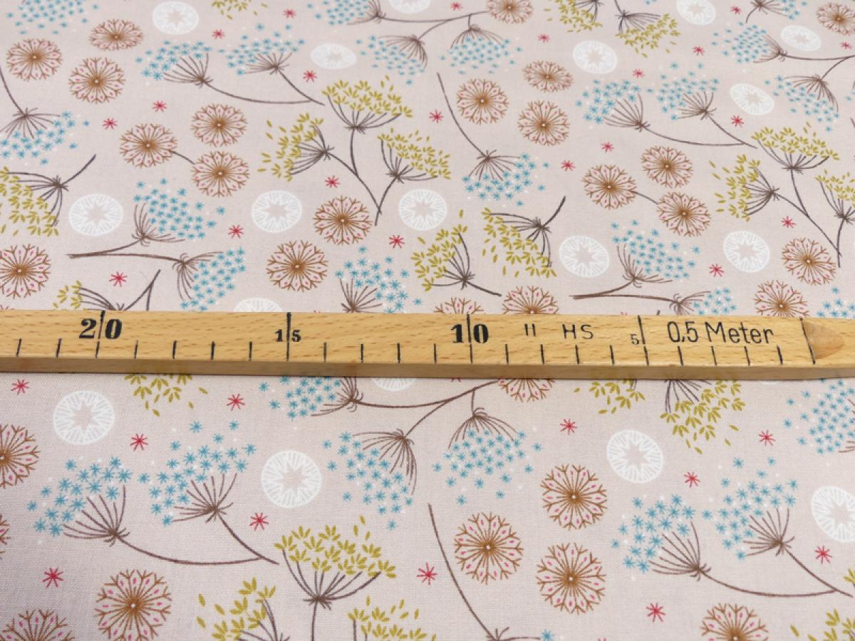 New Forest Quiltstoff floral mit Maßangabe